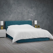 Teal Ottoman Storage Bed Frame by Berlin