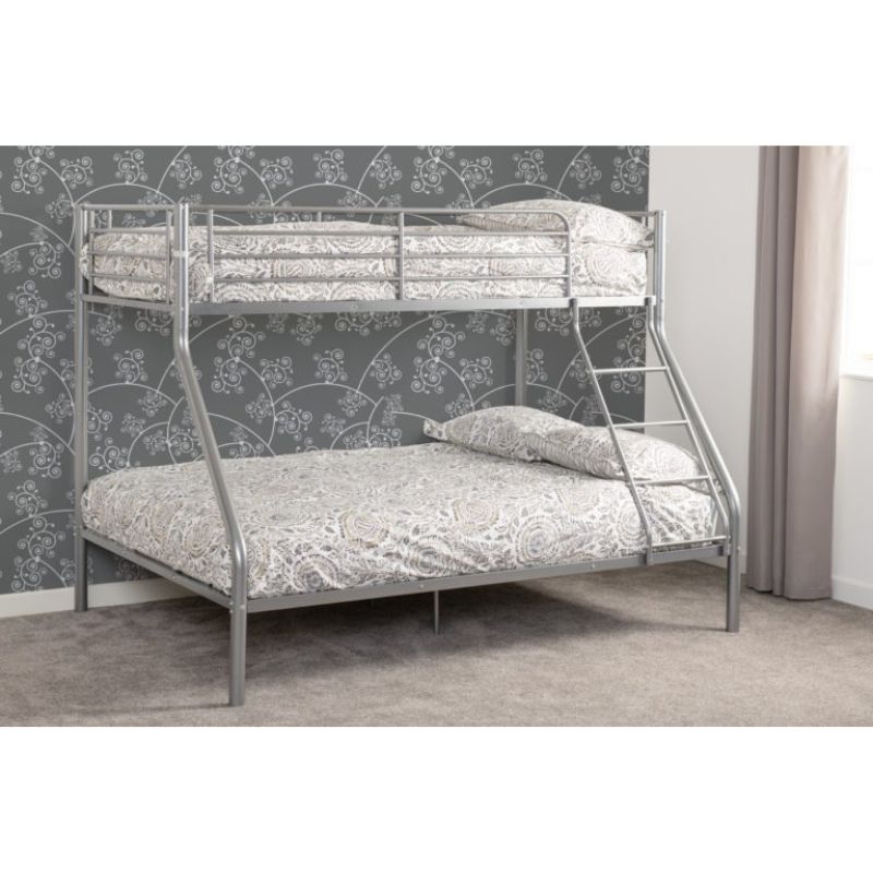 1 Single 1 Double Metal Bed Frame by Tandi