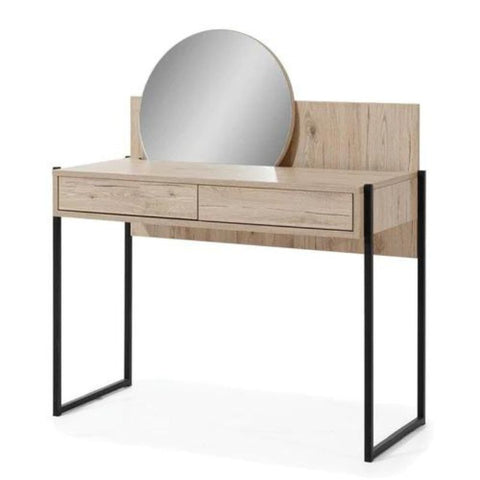 ARTE-N FURNITURE, Glass Loft, 2 Drawer, Mirror, Dressing Table - yofurn