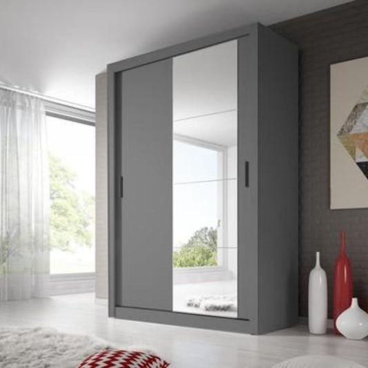 (ARTE-N FURNITURE) 2 Door, 1 Mirror Door, Sliding Door, Wardrobe by Arti - yofurn