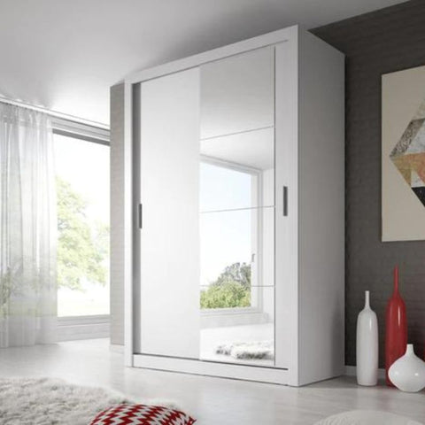 (ARTE-N FURNITURE) 2 Door, 1 Mirror Door, Sliding Door, Wardrobe by Arti - yofurn