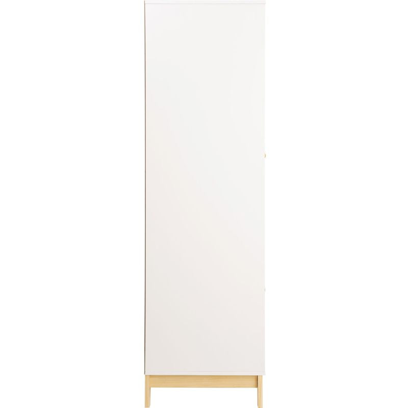 2 Door 1 Draw White Wardrobe by Cody