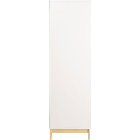 2 Door 1 Draw White Wardrobe by Cody