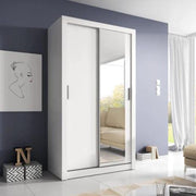 (ARTE-N FURNITURE) 2 Door, 1 Mirror Door, LED, Sliding Door, Wardrobe by Arti - yofurn