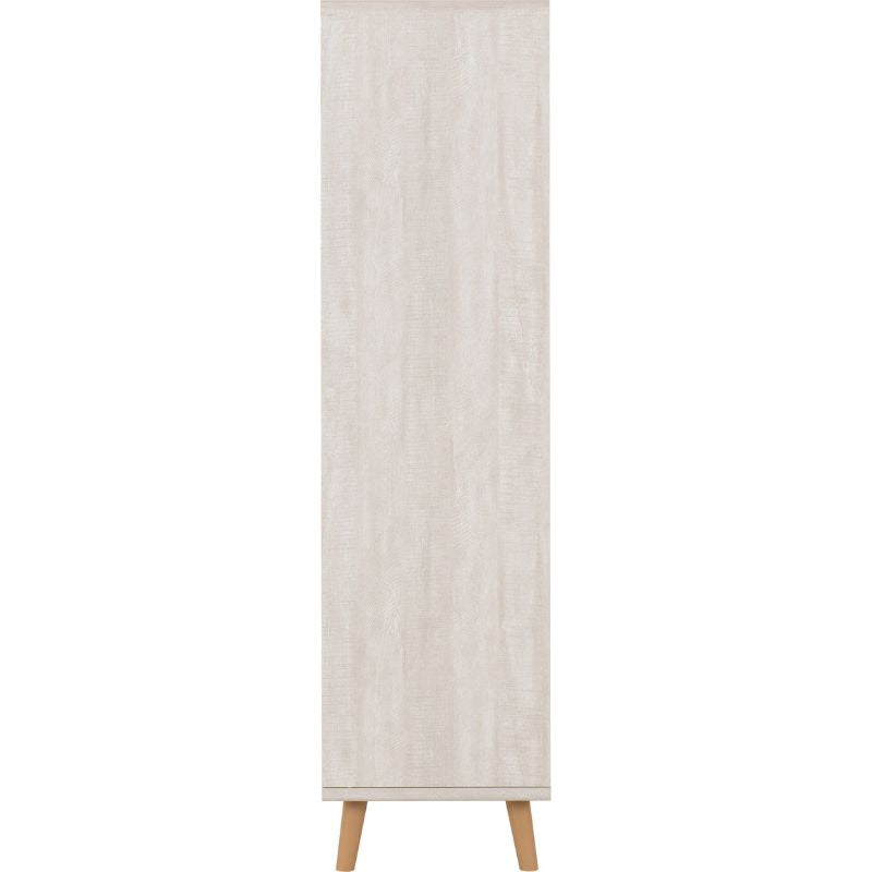 2 Door Wardrobe White by Dixie