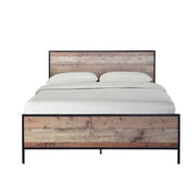 (LPD) Wood, Double Bed by Hoxton - yofurn