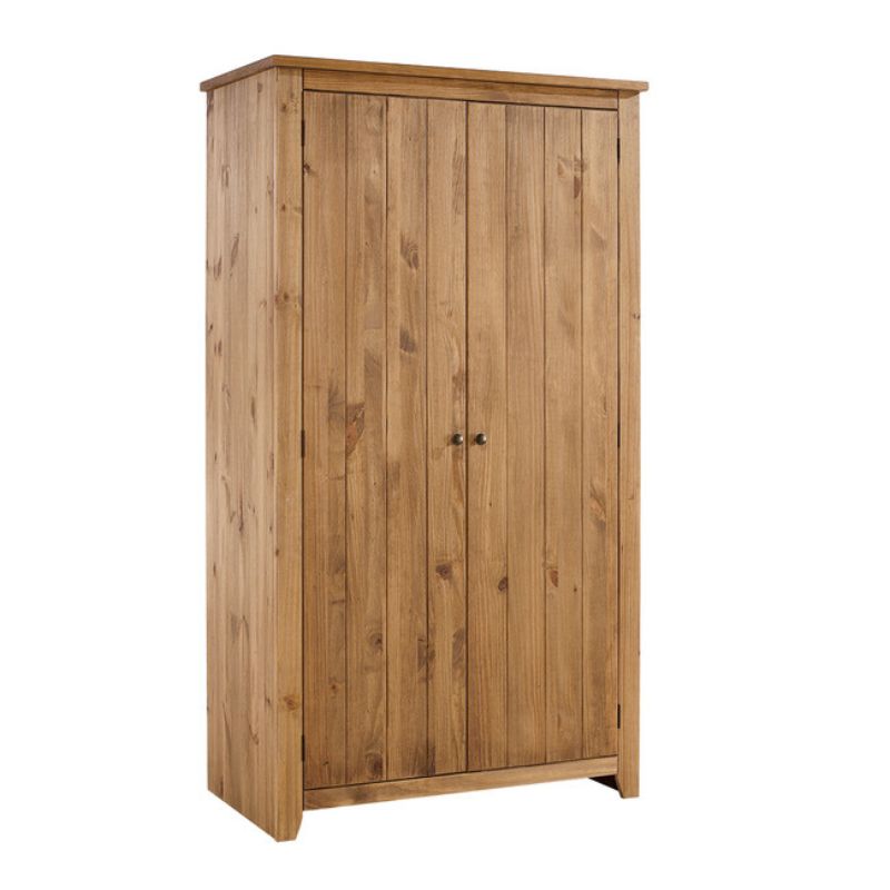 (LPD) Pine, 2 Door, Wardrobe by Havana - yofurn