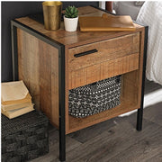 (LPD) Wood, Bedside Cabinet by Hoxton - yofurn