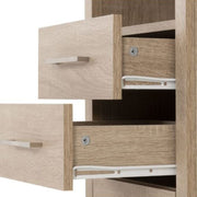 SECONIQUE, Lisbon, 2 Draw, 1 Shelf, Bedside Table - yofurn