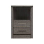 SECONIQUE, Lisbon, 2 Draw, 1 Shelf, Bedside Table - yofurn