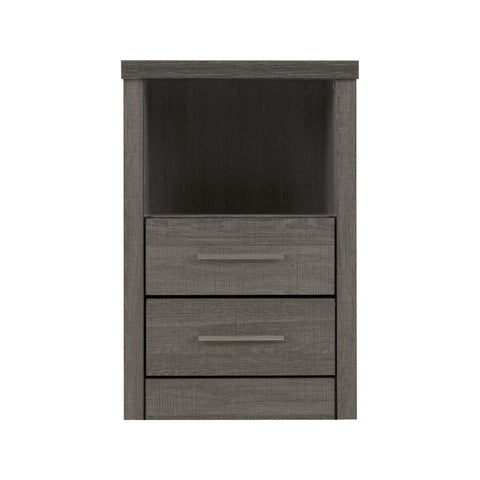 SECONIQUE, Lisbon, 2 Draw, 1 Shelf, Bedside Table - yofurn