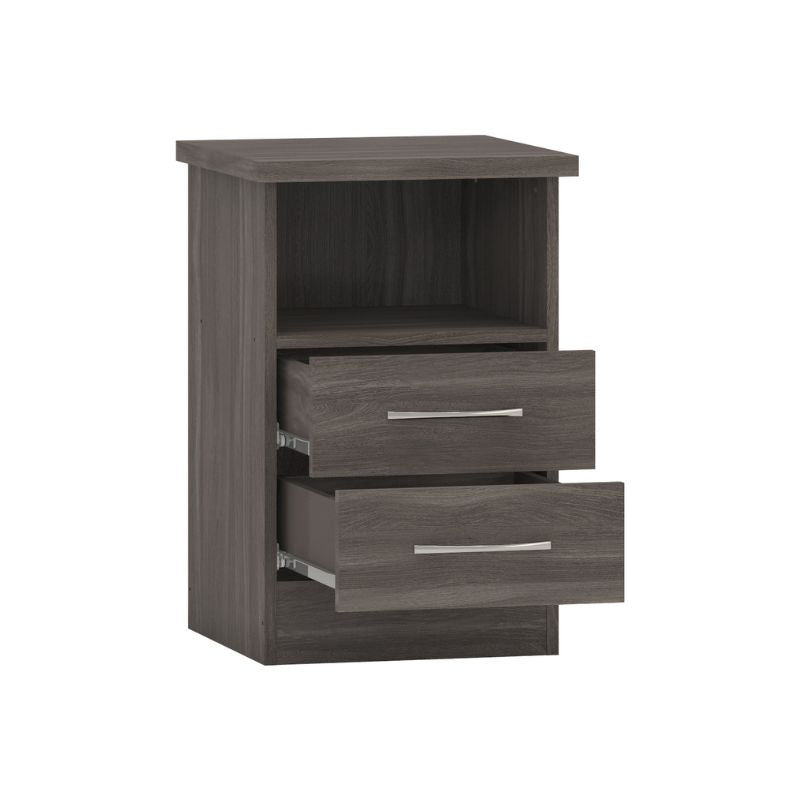 (SECONIQUE) 2 Draw, Bedside Table by Nevada - yofurn