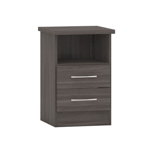 (SECONIQUE) 2 Draw, Bedside Table by Nevada - yofurn