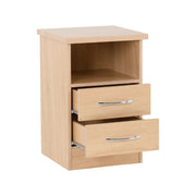 (SECONIQUE) 2 Draw, Bedside Table by Nevada - yofurn