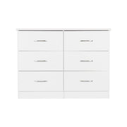 SECONIQUE, Nevada, 6 Draw, Gloss, Chest Drawer - yofurn