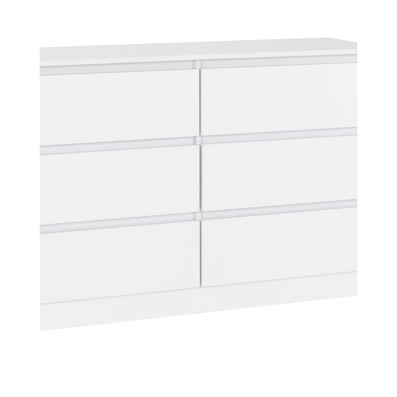 SECONIQUE, Malvern, 6 Draw, Chest Drawer - yofurn