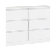 SECONIQUE, Malvern, 6 Draw, Chest Drawer - yofurn