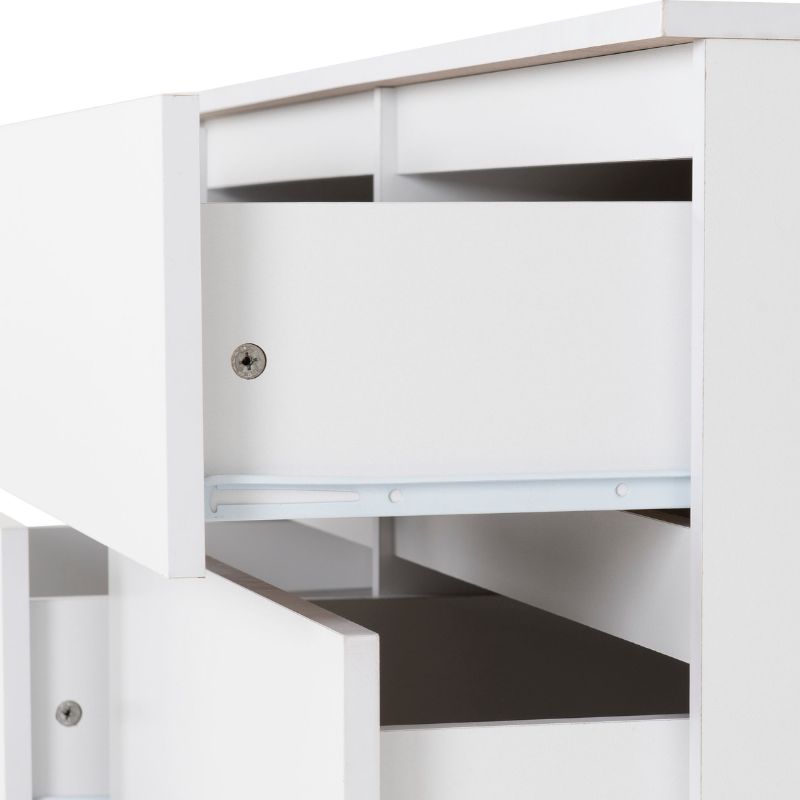 SECONIQUE, Malvern, 6 Draw, Chest Drawer - yofurn