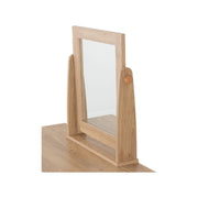 (SECONIQUE) 3 Draw, 1 Mirror Stand, Stool, Dressing Table by Seville - yofurn